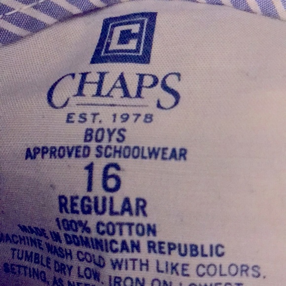 Chaps Boys Uniform Dress Pants - Picture 6 of 6